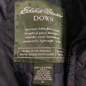 Eddie Bauer Jackets & Coats - Eddie Bauer Down Trench Coat Goose Black Small Eddie Bauer Jackets & Coats - Eddie Bauer Down Trench Coat Goose Black Small